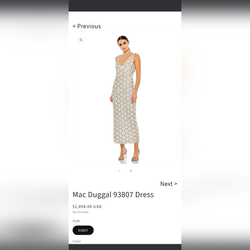 McDougall dress 93807